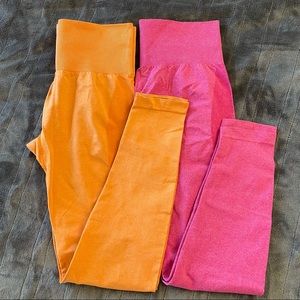 2 Pack NVGTN leggings in LARGE